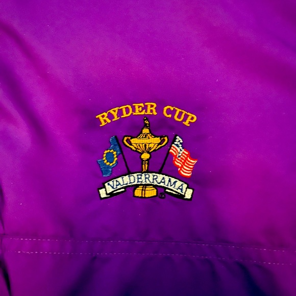 1997 Valderrama Ryder Cup Purple Pullover - Picture 5 of 5